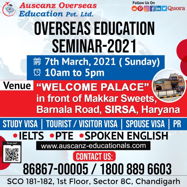 Free Seminar Study Abroad